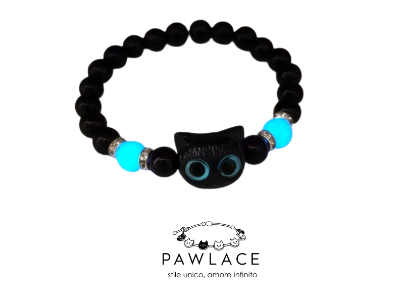 Pawlace™ Bracciale Elegante e Minimalista testa di gatto