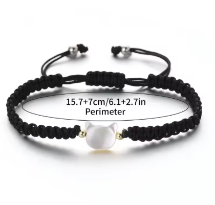 Pawlace™  Bracciale Elegante e Minimalista testa di gatto