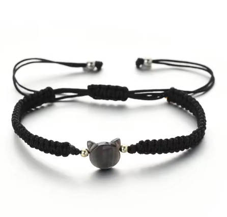 Pawlace™  Bracciale Elegante e Minimalista testa di gatto