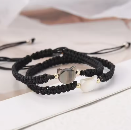 Pawlace™  Bracciale Elegante e Minimalista testa di gatto