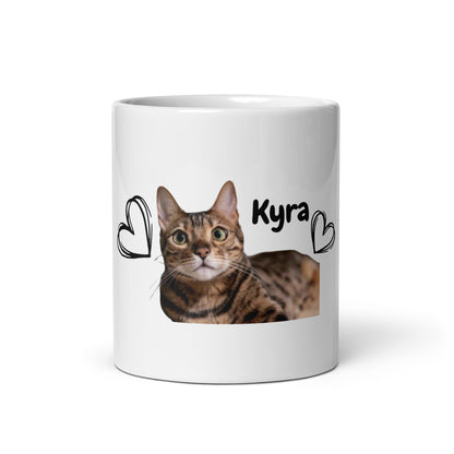 Tazza personalizzata con foto del tuo gatto