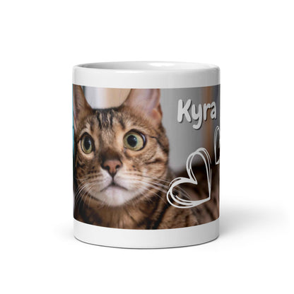 Tazza personalizzata con foto del tuo gatto